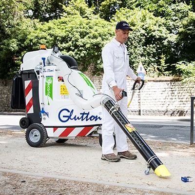 Glutton® Collect® - Vraag een vrijblijvende demonstratie van onze afvalzuiger aan!